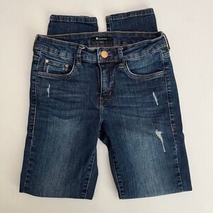 !IT Collective Jeans Womens Dark Denim Skinny Jeans IT Collective Skinny Jean Z5